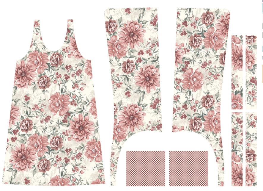 Modern Prairie Apron Panel by Riley Blake Designs