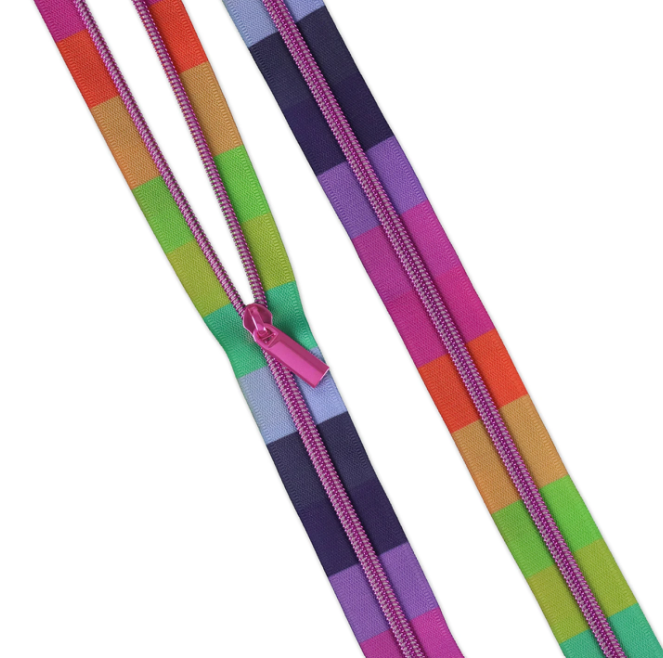 Tula Pink  Floral Reef Zippers