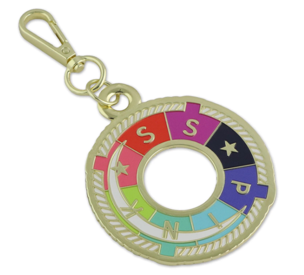 Tula Pink: S.S. Pink Deep Dive Bag Charm